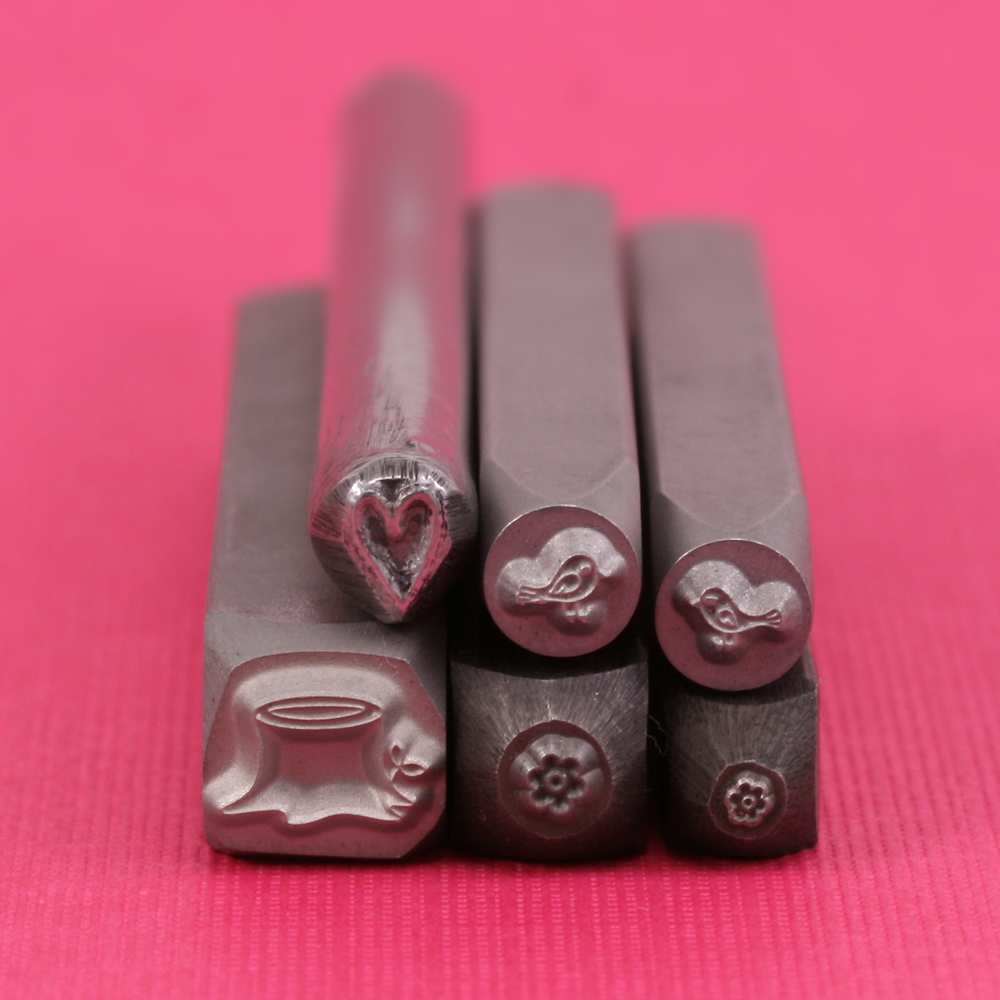Metal Stamping Tools Beaducation Design Stamp Collection: The Lovebirds